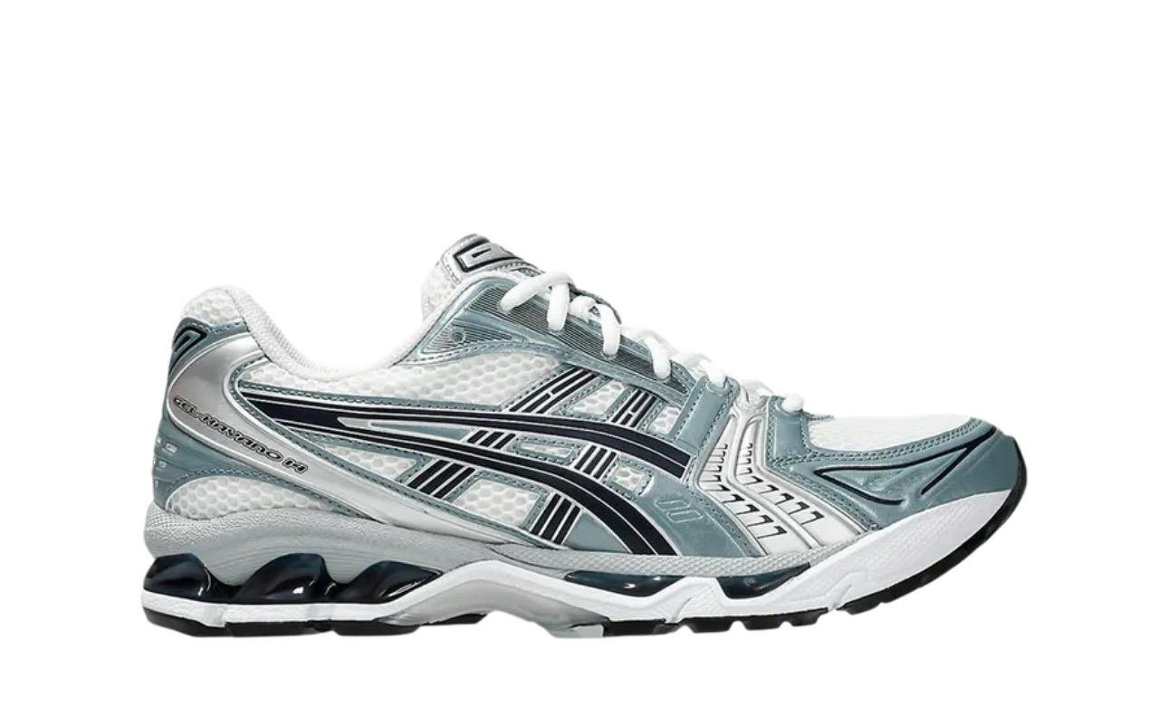 GEL KAYANO 14 WHITE FJORD GREY